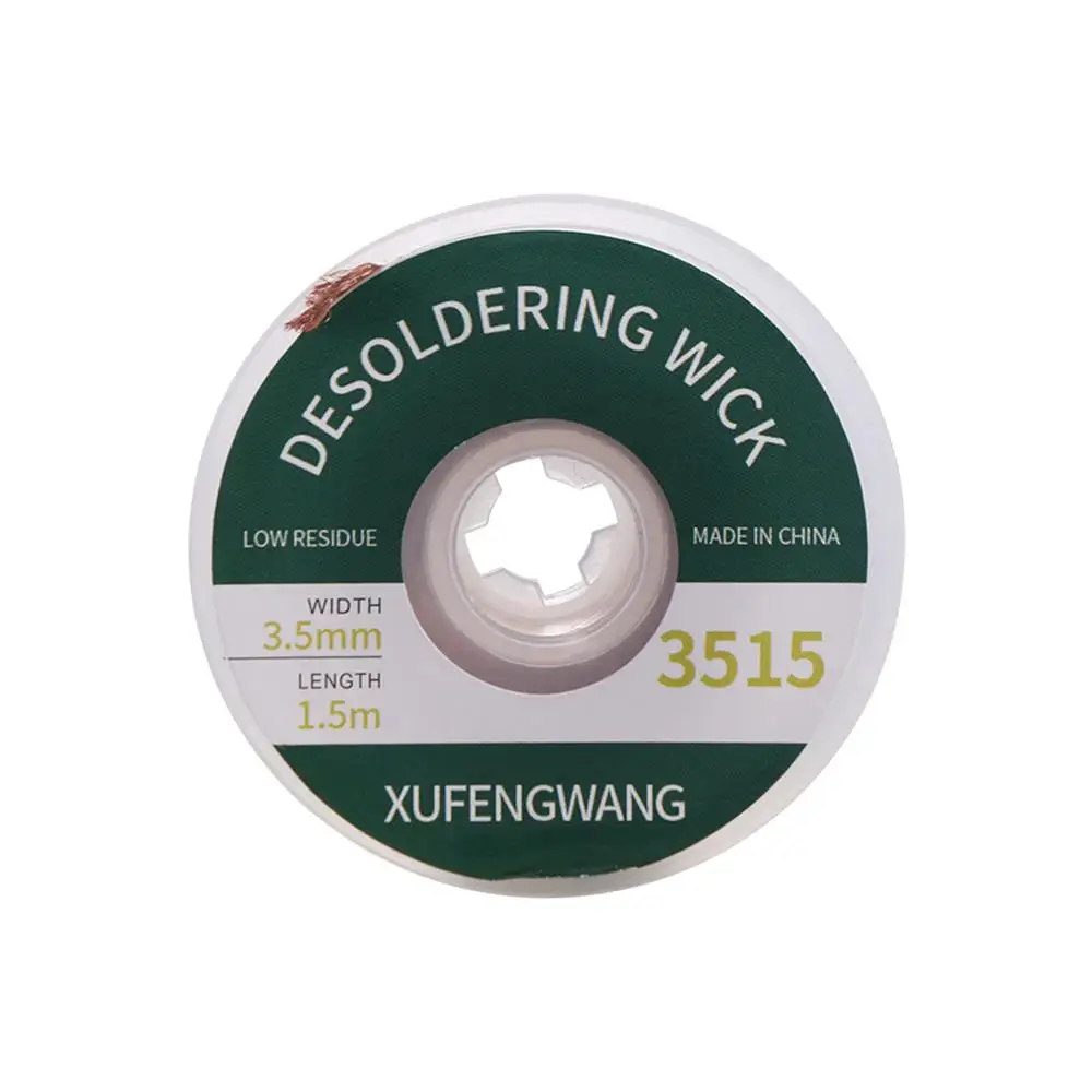 

Wick Wire Desoldering Braid Tin Sucker Cable Lead Cord Solder Remover 0.8mm-4.0mm Welding Tin Removal Flux Repair Tool