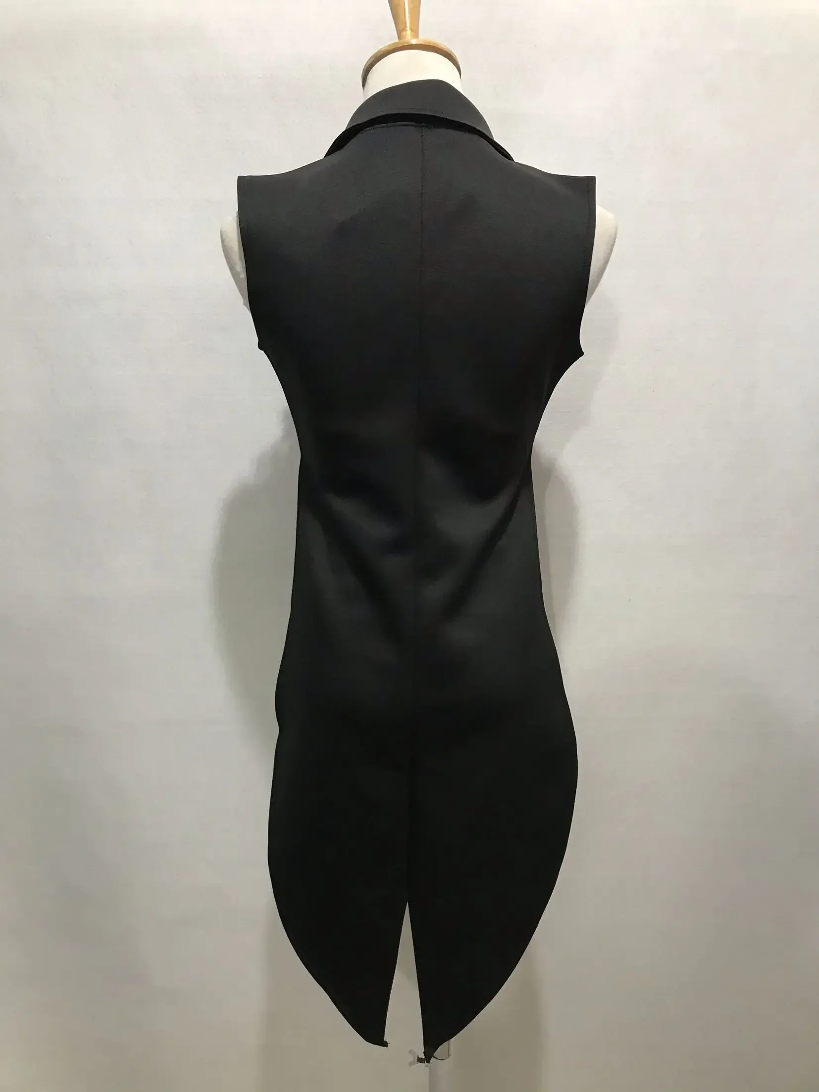 女性ジャズダンス衣装黒ブラショーツ燕尾服 3 点セットセクシーなステージウェアナイトクラブバー DJ 歌手ダンサーのパフォーマンス服