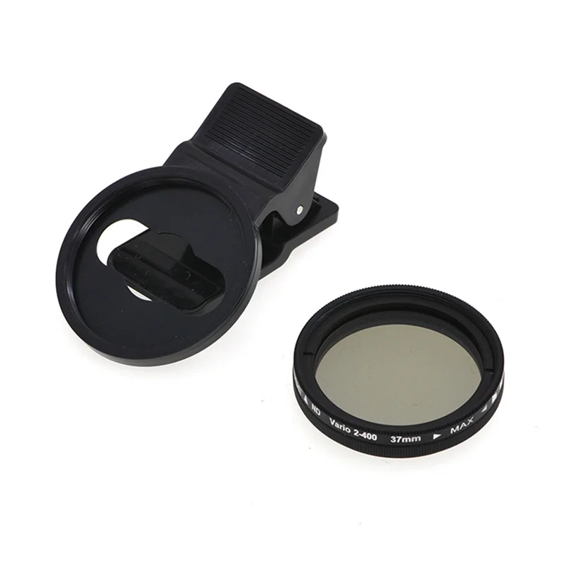 ND2 To 400 Universal ND Filter Neutral Density Mobile Phone SLR Lens Camera Effective Adjustable Portable