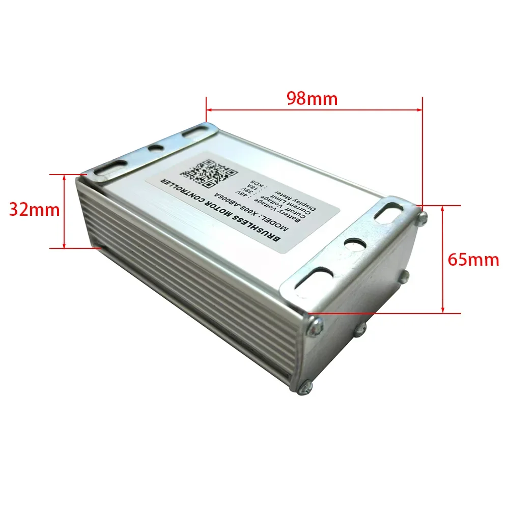 

Nulkomma Ebike Brushless Motor Controller X008-AB006A KDS 48V 18A for Electric Scooters MTB Fat Bike Ebike Accessories Speed
