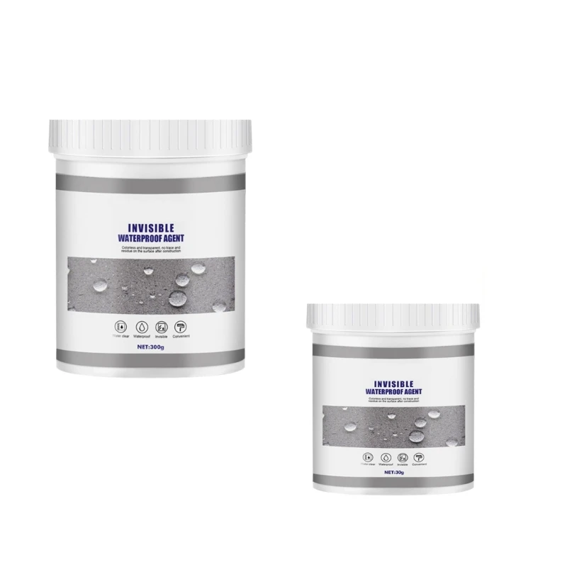 2x/Bộ Chống Thấm Nước Trong Suốt Chất Phủ Chống Thấm Cho Ngói Bê Tông