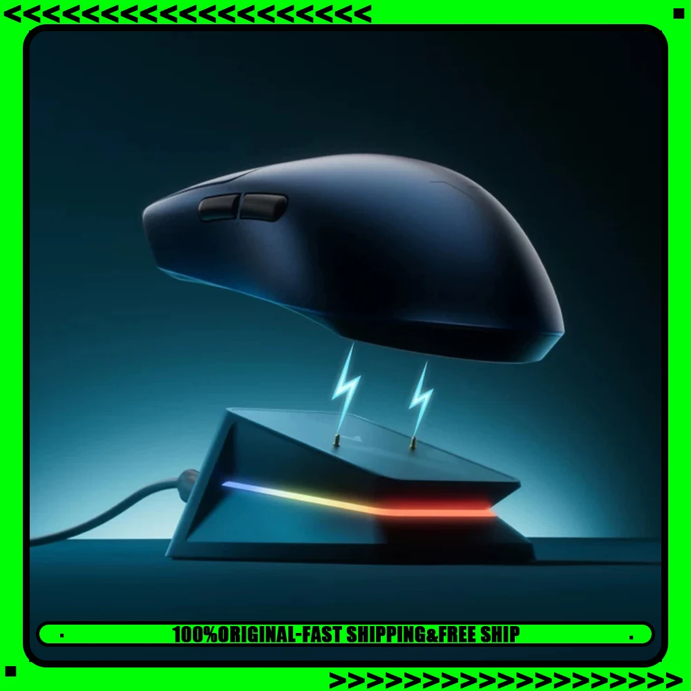 Rapoo P5Plus Mouse Charging Base Magnetic Contact Charging Magic RGB Backlight System Charging Base Support Data Transmission