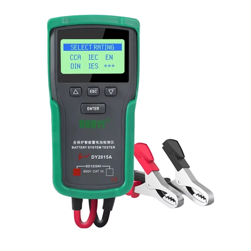 2025 New DUOYI 12V&24V Car Battery Tester Digital Auto Load AC Battery Tool Automotive Starting Type Lead-Acid Batteries Analyze