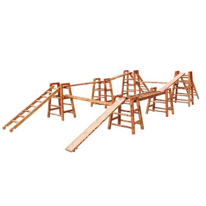 

Kindergarten, outdoor climbing frame, children's slide, physical fitness combination balance 16-piece set