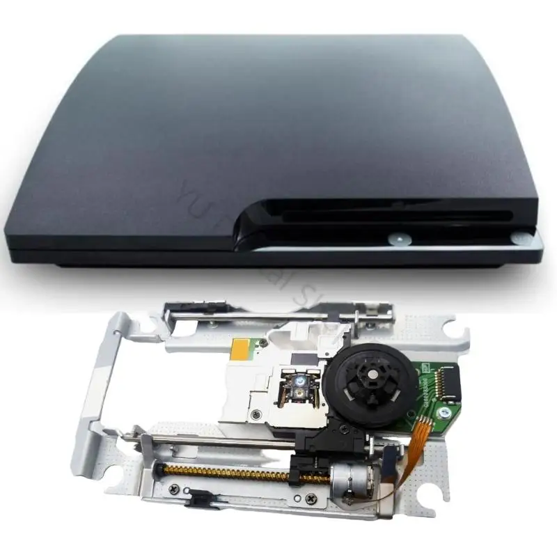 96BA Game System Thin Disc Reader Lens Drive Assembly Ersatzteil Metall ABS – Detail 9