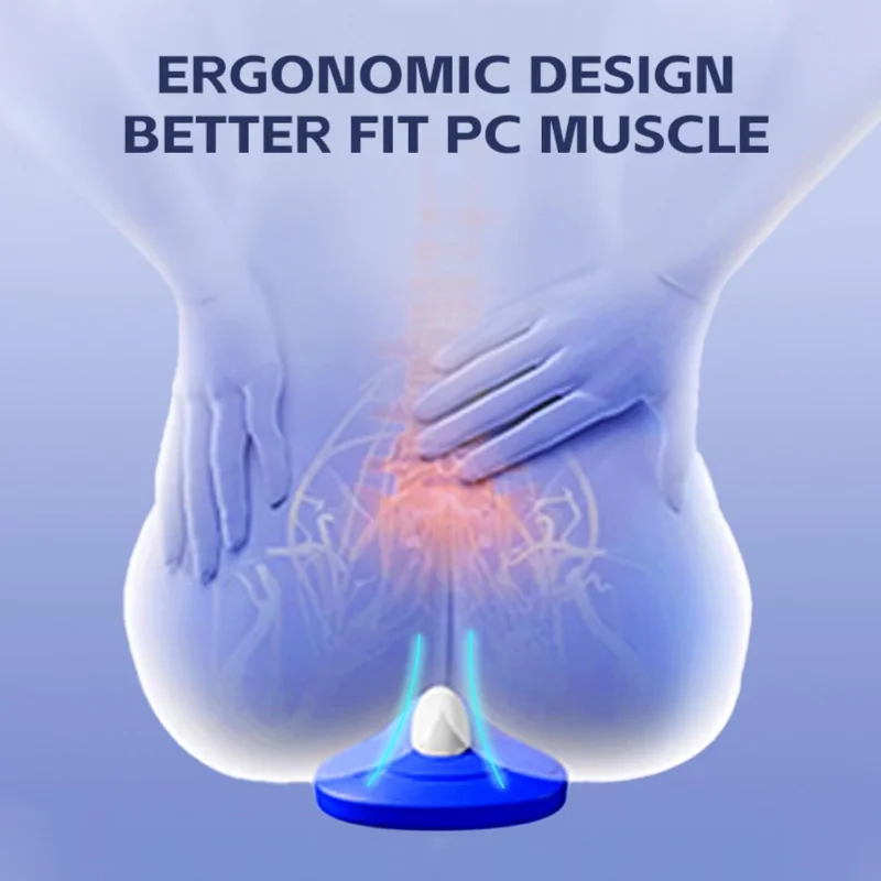 Elektryczny Trener Mięśni Dna Miednicy Typu C Ładowalny Trening Kegla Poduszka Masująca Trener Sięgania Męski Damski