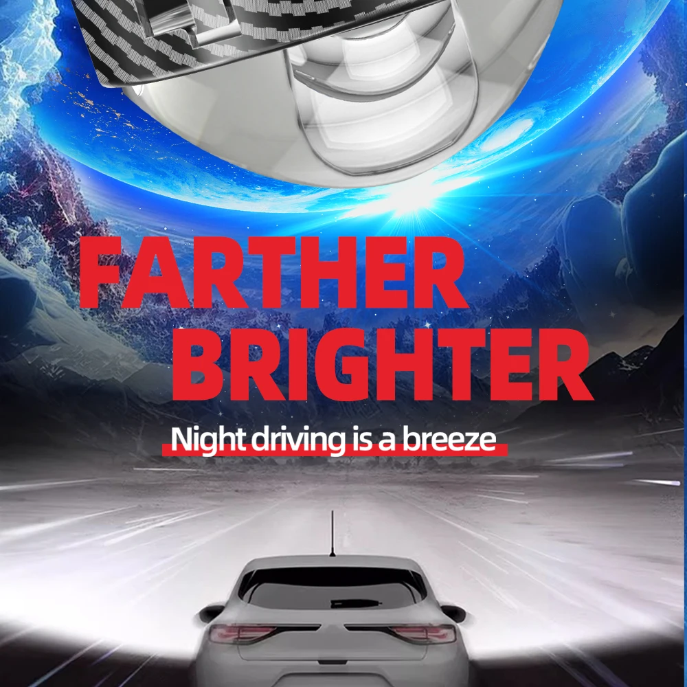 3 بوصة ثنائية جهاز عرض (بروجكتور) ليد العدسات لمبة الضباب الخفيف شعاع منخفض وعالي شعاع الليزر شعاع 800000LM LED المصباح ترقية سيارة التحديثية العالمي #5