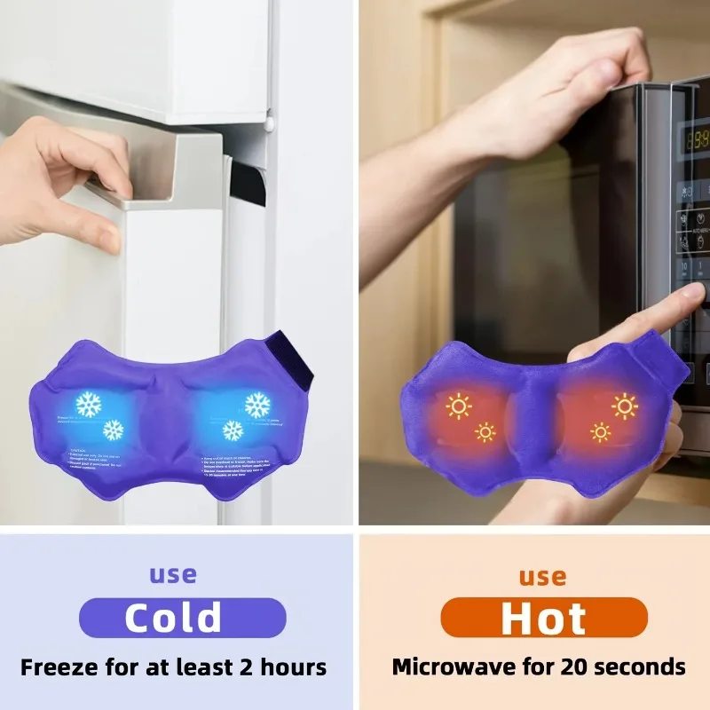 Tutore per caviglia Avvolgimento per impacchi di ghiaccio per lesioni Terapia del freddo caldo Gel riutilizzabile Confezione fredda Supporto per caviglia per distorsioni antidolorifiche