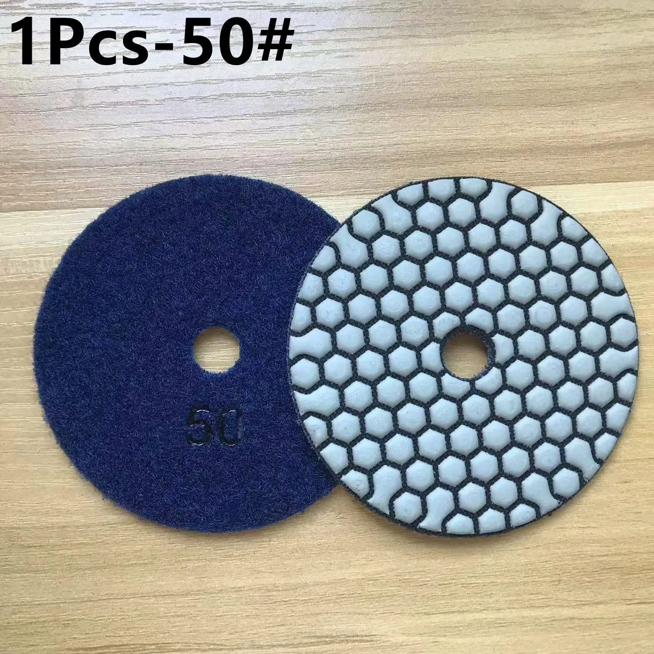 1/3/6/7 Stück Diamant-Trockenpolierpads Granit Marmor Flexible Harz-Schleifscheiben 100 mm Keramik-Steinpolierer 4 Zoll – Detail 14