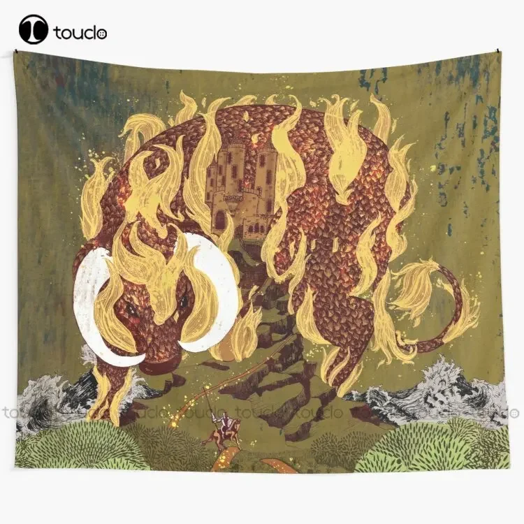 The Last Unicorn Tapestry Purple Tapestry Tapestry Wall Hanging For Living Room Bedroom Dorm Room Home Decor Art Home Decoration