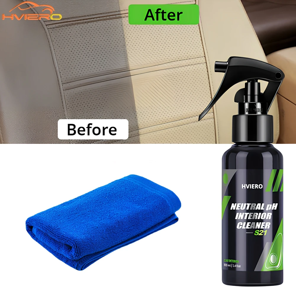 

300ml Car Cleaning Interior Parts Plastic Refurbishment Liquid Leather Repair Dry Foam Cleaner Spray Foaming Agent clean tools