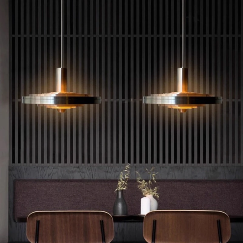 Fibonacci pendant light Modern round UFO Light Simple Bar Counter Dining Room Designer Artistic Decoration Lighting Fixtures