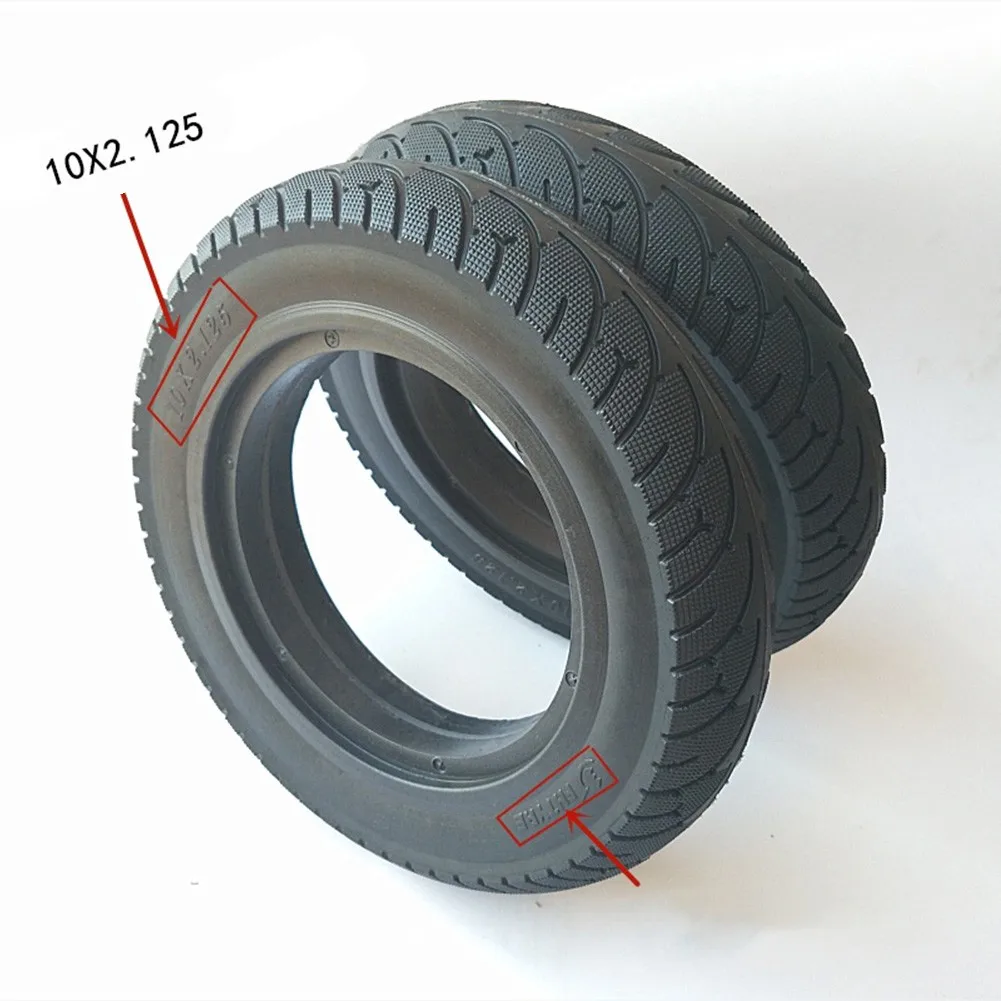 Sturdy 10 Inch Electric Scooter Solid Tire Anti Puncture and Anti Deformity Suitable for 10X22 1252 5 Rear Wheel