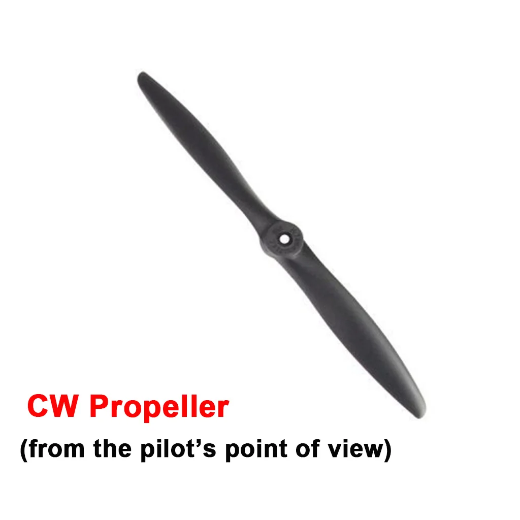 1Pcs RC Airplane Petrol Engine Blade 7/8/9/10/12/14/13/15/16/17/18 Inch Nylon CW Propeller JXF Prop For 9-91 Class RC Airplane