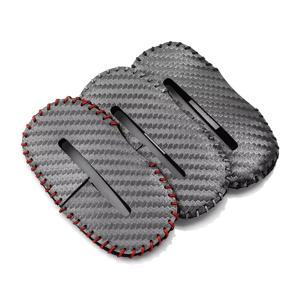 

1PC Universal Car Seat Belt Buckle Cover Protector Anti-collision Case PU Leather Protection Wear Car Interior Accessories