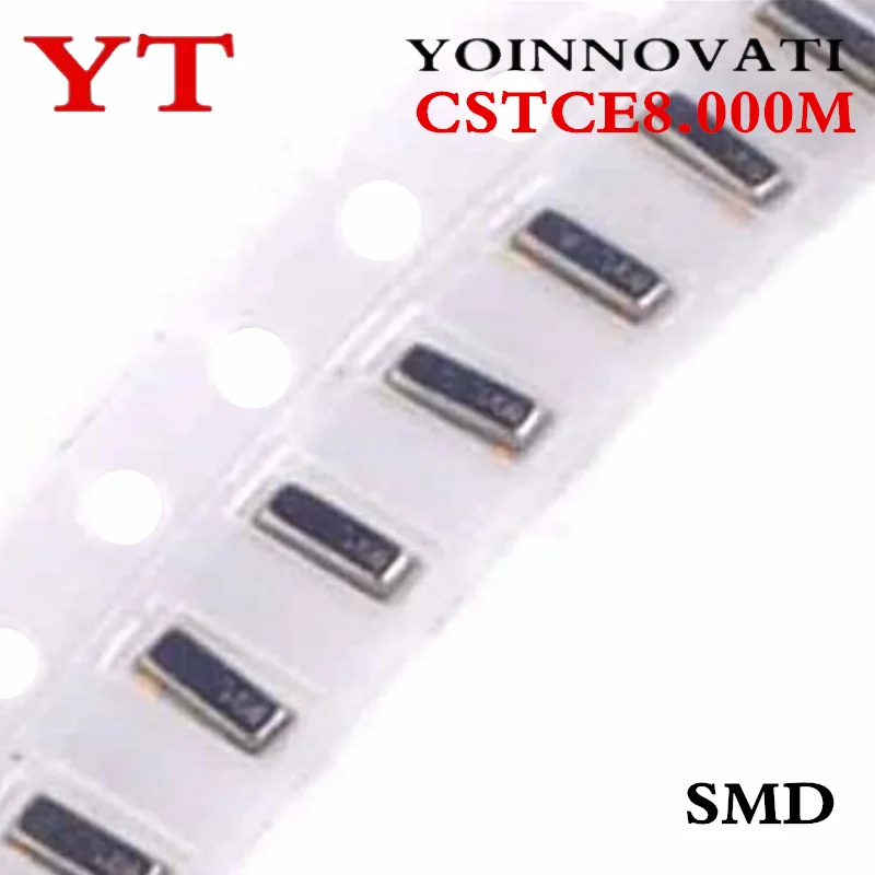 20PCS CSTCE8.000M SMD Ceramic Resonators SMD 8MHZ 8.00MHZ CSTCE8.000M 3.20x1.30mm CSTCE8M