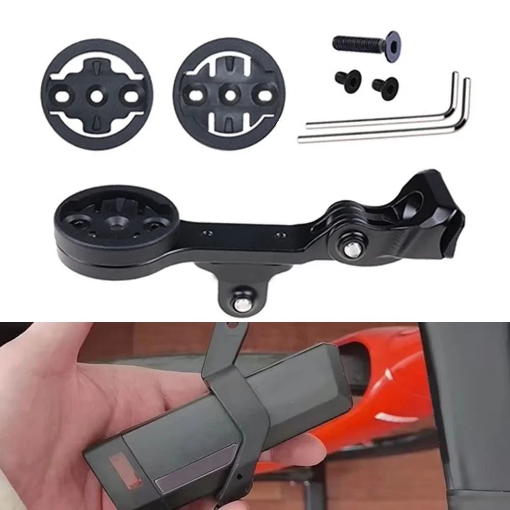 

1pc Bicycle Code Watch Bracket Bicycle Computer Holder 103x34mm Aluminum Alloy For Garmin Bike GPS Mount For Trek Madone SLR7