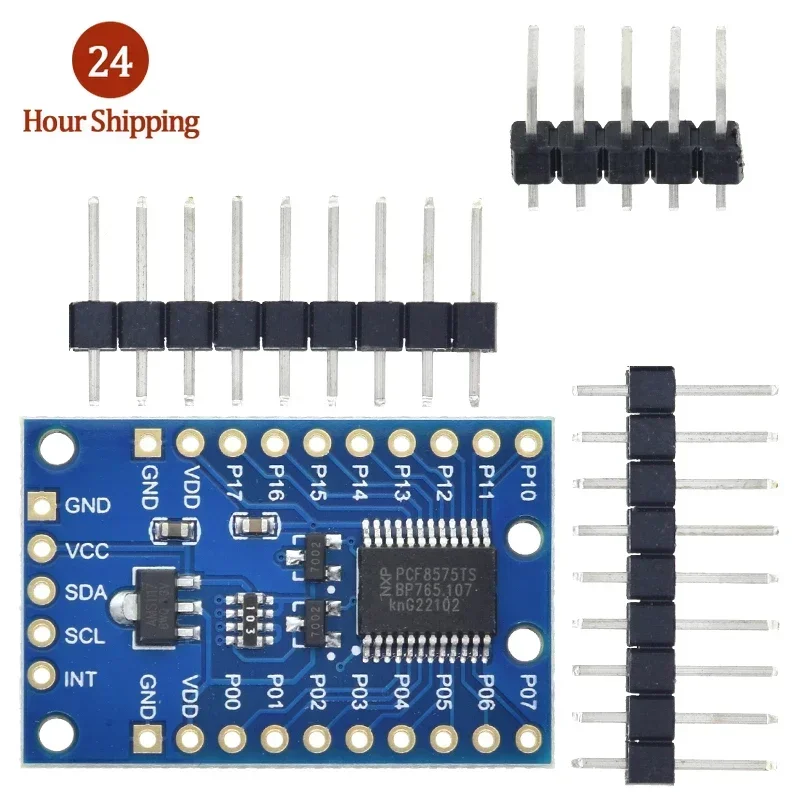 PCF8575 Module Expansion IO port Expander board DC 2.5-5.5V I2C communication control 16 IO ports For Arduino