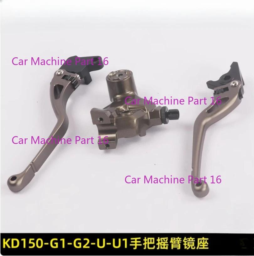 Motorcycle Left Handlebar Rocker Clutch Right Brake Disc Mirror Base Bracket for Kiden Kd150-u / G1 U1 Z2