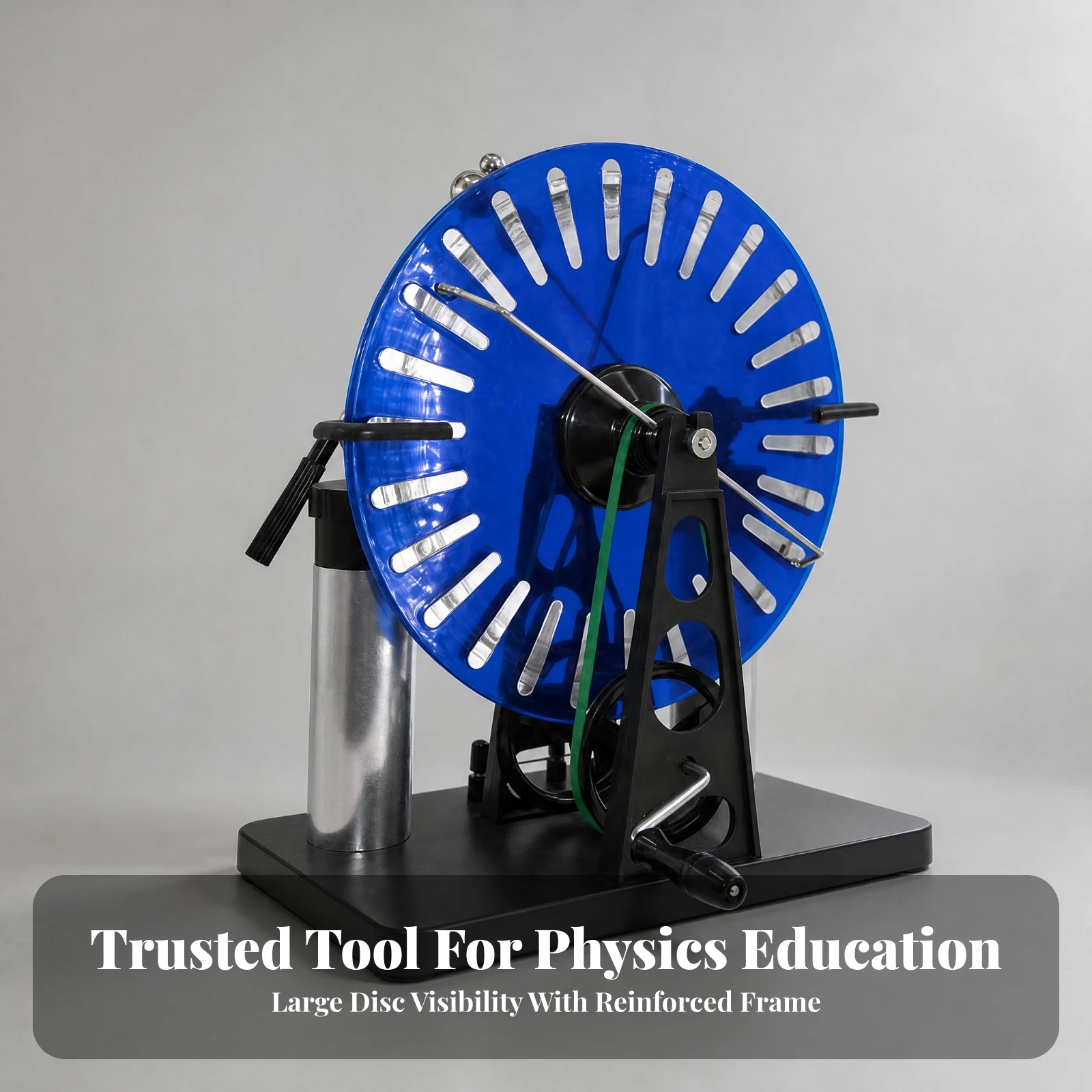 PVC Electrostatic Induction Generator Educational Electrostatic Generator with Metal Collector Sturdy Conductive