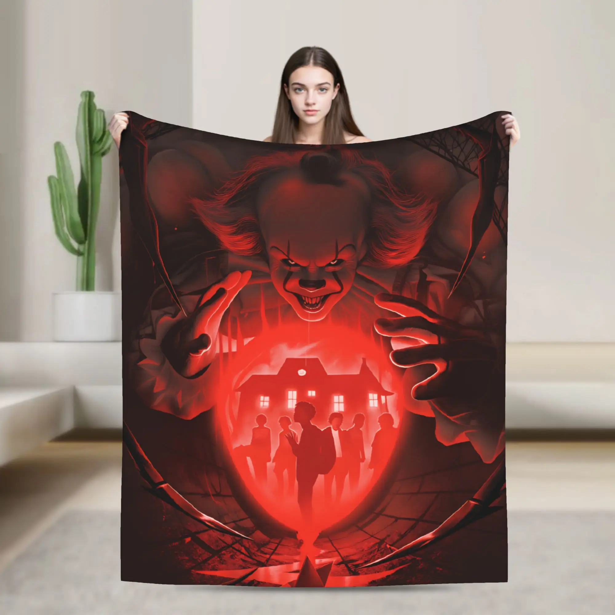 بطانية ناعمة دافئة التخييم تلقائي مرحبا بكم في ديري 2025 رمي بطانية الفانيلا المفرش ل الأريكة كرسي أريكة تتحول لسرير غطاء السرير