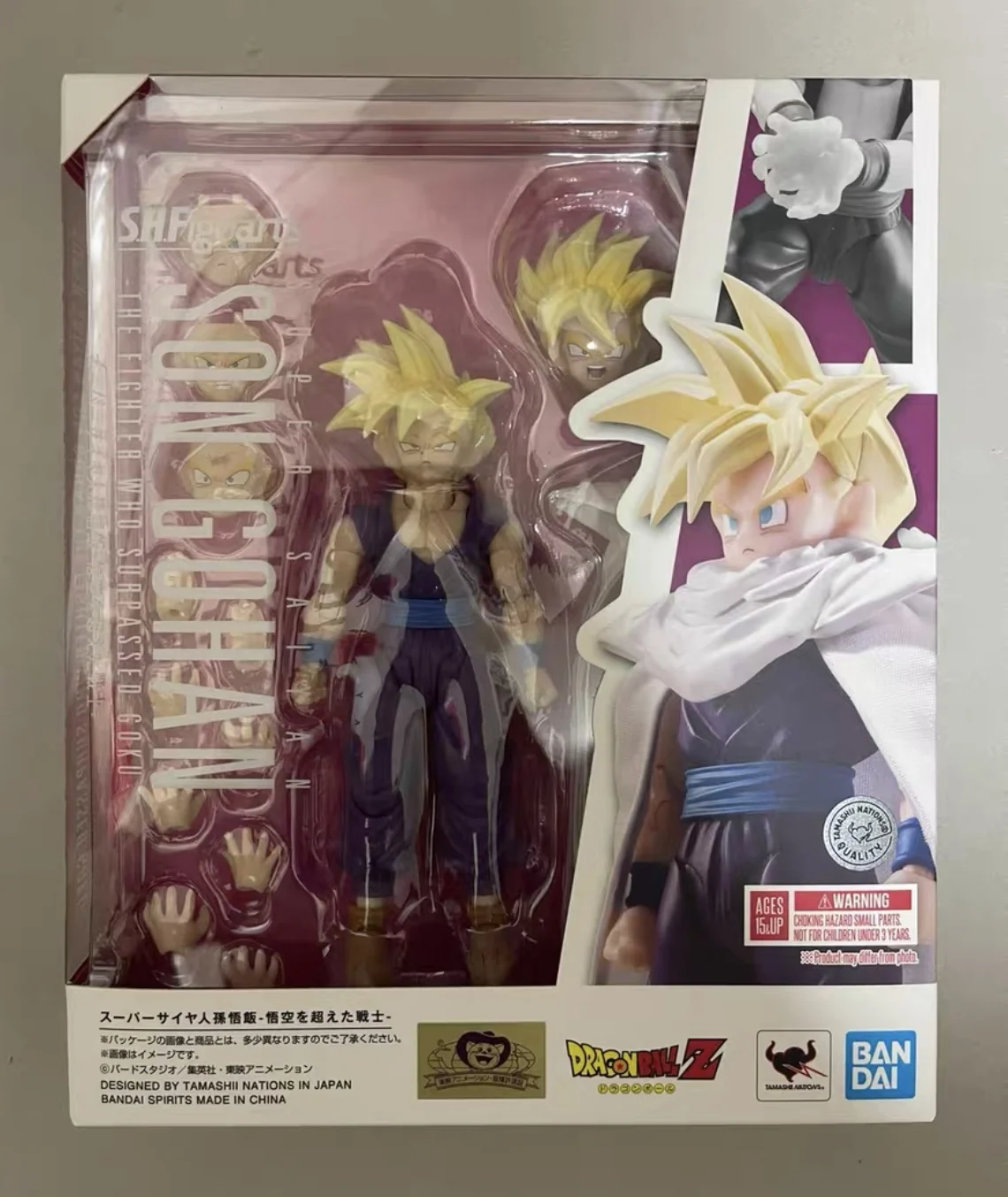 In Voorraad Echt BANDAI SHFiguarts Dragon Ball Z Son Gohan De Games Begin Super Saiyan Son Goku Figuur Anime Action Model Speelgoed