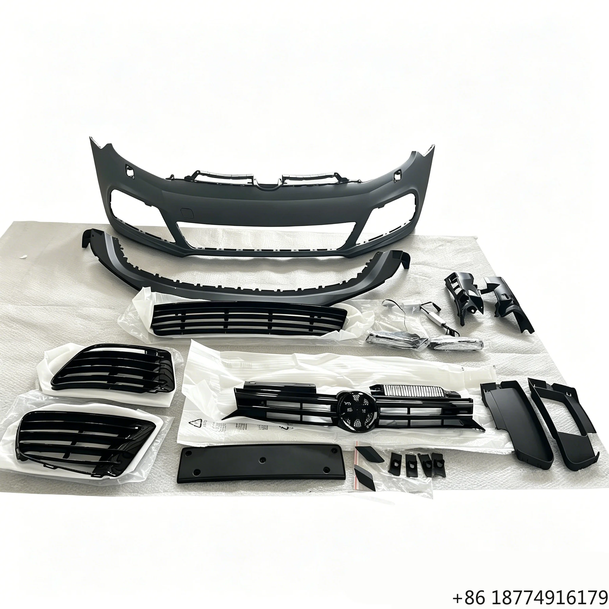 

For 6 R20 Look Front Bumper 2009-2013