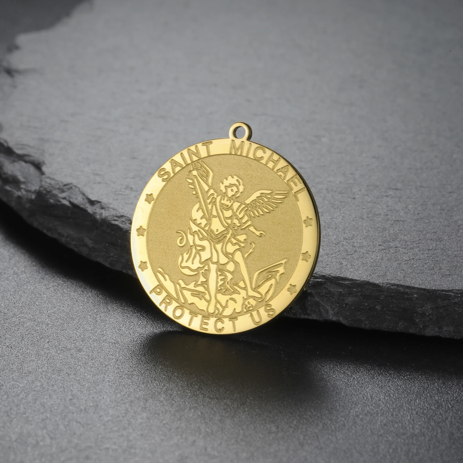 Jewelry Making Michaels - 1pc Saint Michael Pendant for Necklace