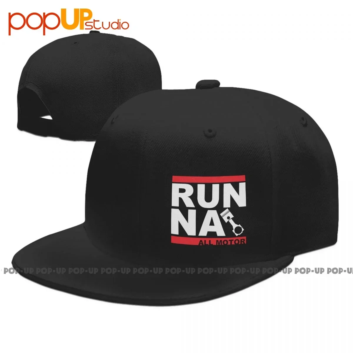 pop-jdm-run-na-all-motor-k20-b18-b16-b20-integra-civic-type-r-pistoes-cams-snapback-cap-bones-de-beisebol-retro
