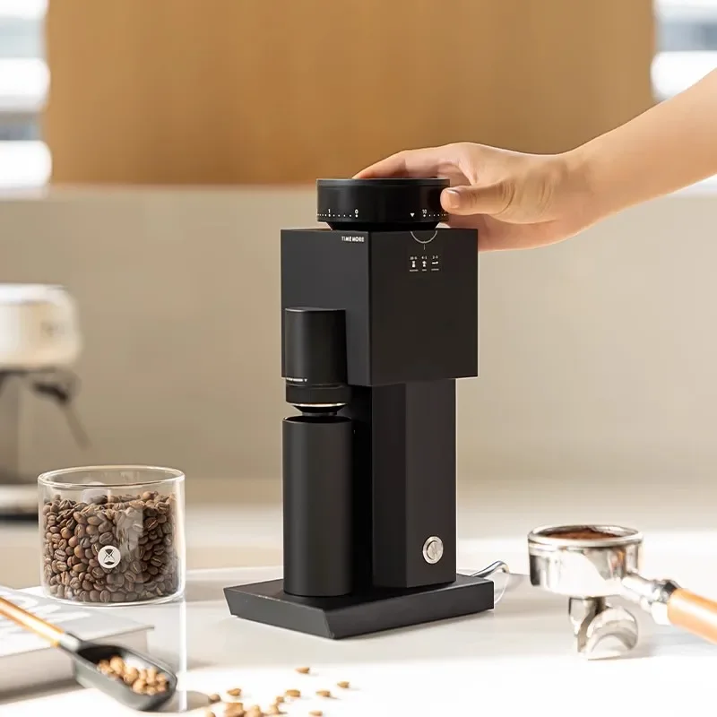 TIMEMORE Espresso Electric Coffee Grinder Bricks 01S 40MM Conical Knife Professional Hand Brewed Coffee Electric Bean Grinder