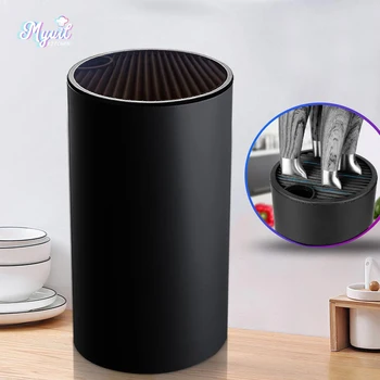 8,8-calowy stojak na nóż dla szefa kuchni Nóż ceramiczny Wstawione plastikowe noże Blok Przechowywanie Uchwyt na zbiornik Akcesoria kuchenne