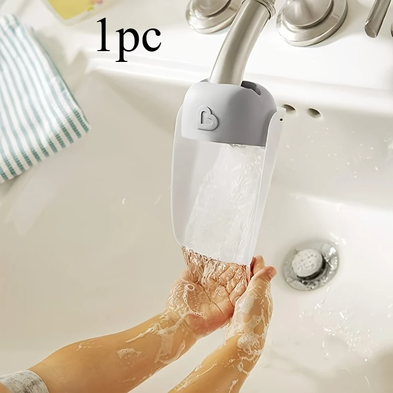 1pc Baby Hand Wash Aid Extender Faucet Extender Adjustable Angle Faucet