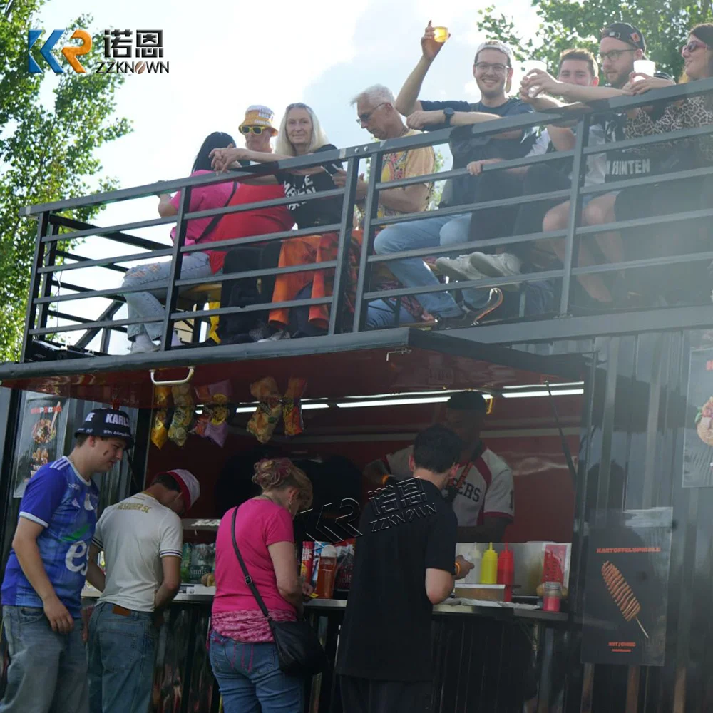 Customized Luxury Cafe Bar Kiosk Prefab Shipping Container Restaurant Custom Prefabricated Container Coffee Shop Cafe Bar