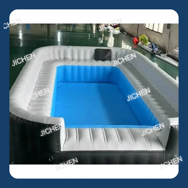 Piscinas inflables personalizadas comerciales del sofá de JC que nadan con el salón portátil para el partido