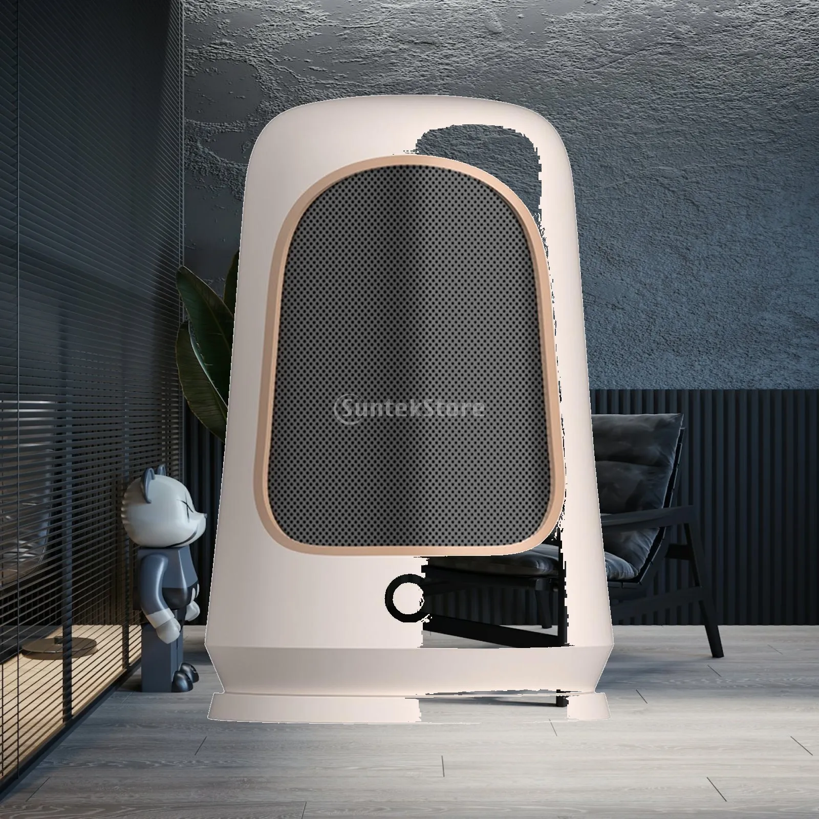 Portable Space Heater Electric Space Heater Quiet Tip over Auto Off PTC Ceramic Heating Desk Heater for Office Learning Bedroom