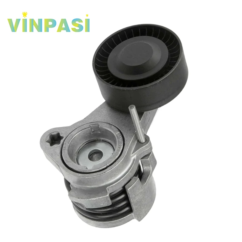 Tensioning Wheel Assembly Suitable for BMW 1 3 5 6 7 Series E81E82E87E88E90E91 Triangular Multi Wedge Belt Tensioner 11287530314