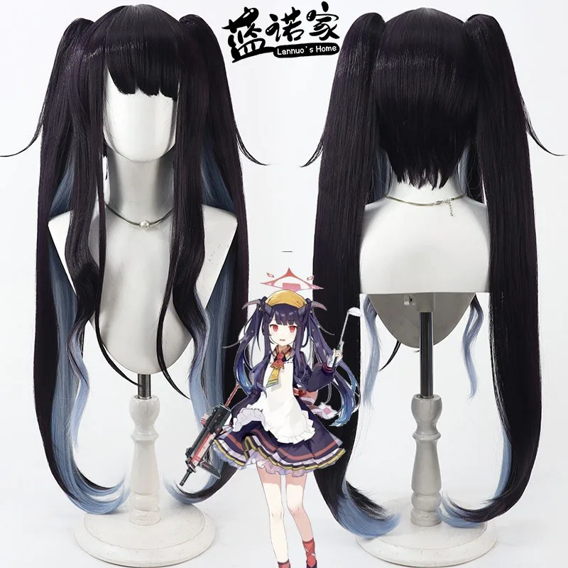 

Аниме Синий Архив Aikiyo Fuuka Cos Косплей Парик Хэллоуин Карнавал Реквизит Для Вечеринки Синтетические Волосы Термостойкое Волокно + Кепка Для Парика