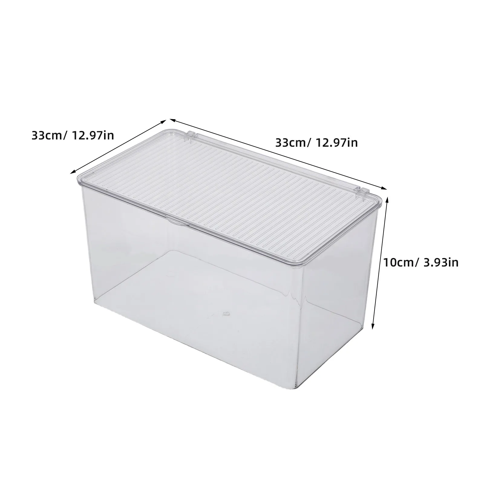 Cd Storage Boxes with Lids Transparent Plastic Organizer Case Stores 26 Discs Easy Visibility Dustproof Lightweight for Cd Dvd