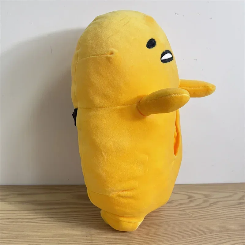 Gudetama-guardanapo de muñeco de peluche, cajón portátil, caja de pañuelos para coche, suministros multifunción, almohada, juguetes creativos, regalo