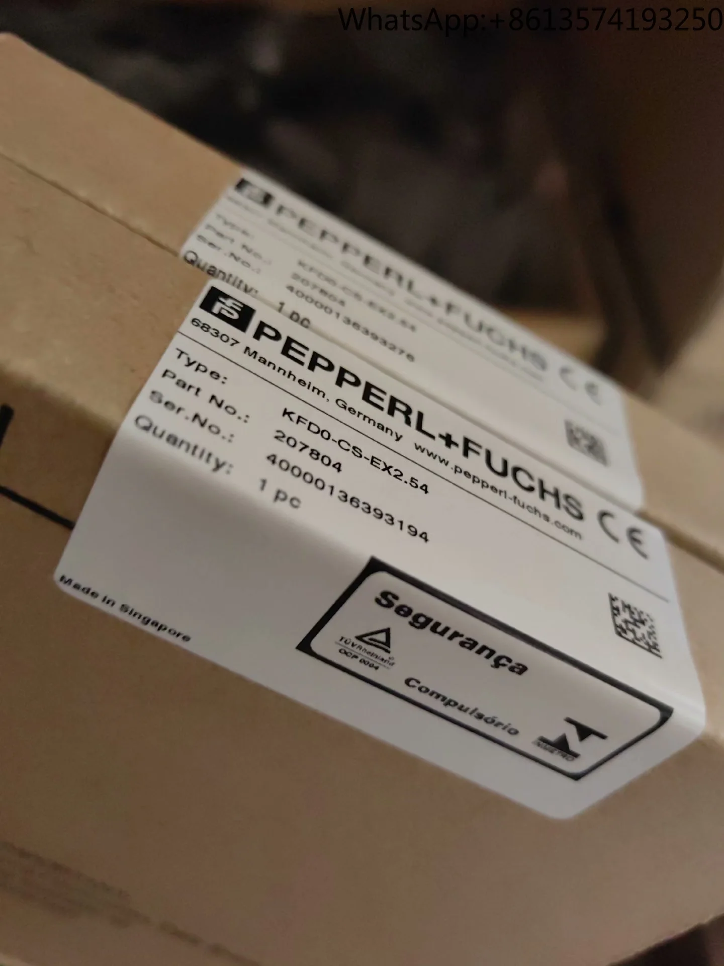 

Pepperl + Fuchs KFD0-CS-Ex2.54in stock