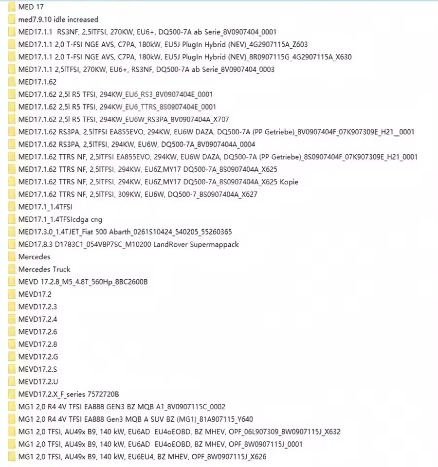 Newest 93GB WinOLS DAMOS Big Pack Damos Mappacks Archive for ECU Chip Tuning All Data Maps Files Compatible with WinOLS Software