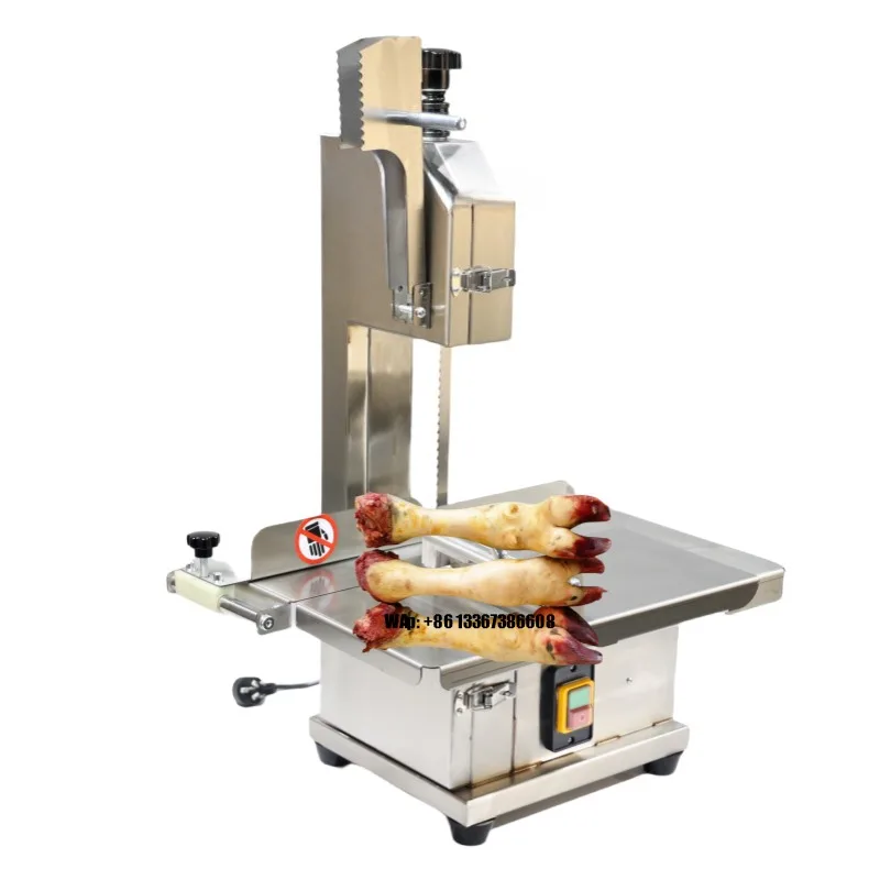 

Коммерческий многофункциональный полуавтоматический резак для замороженной курицы, козы, говядины, мяса, пила для мяса, костей, резак для костей