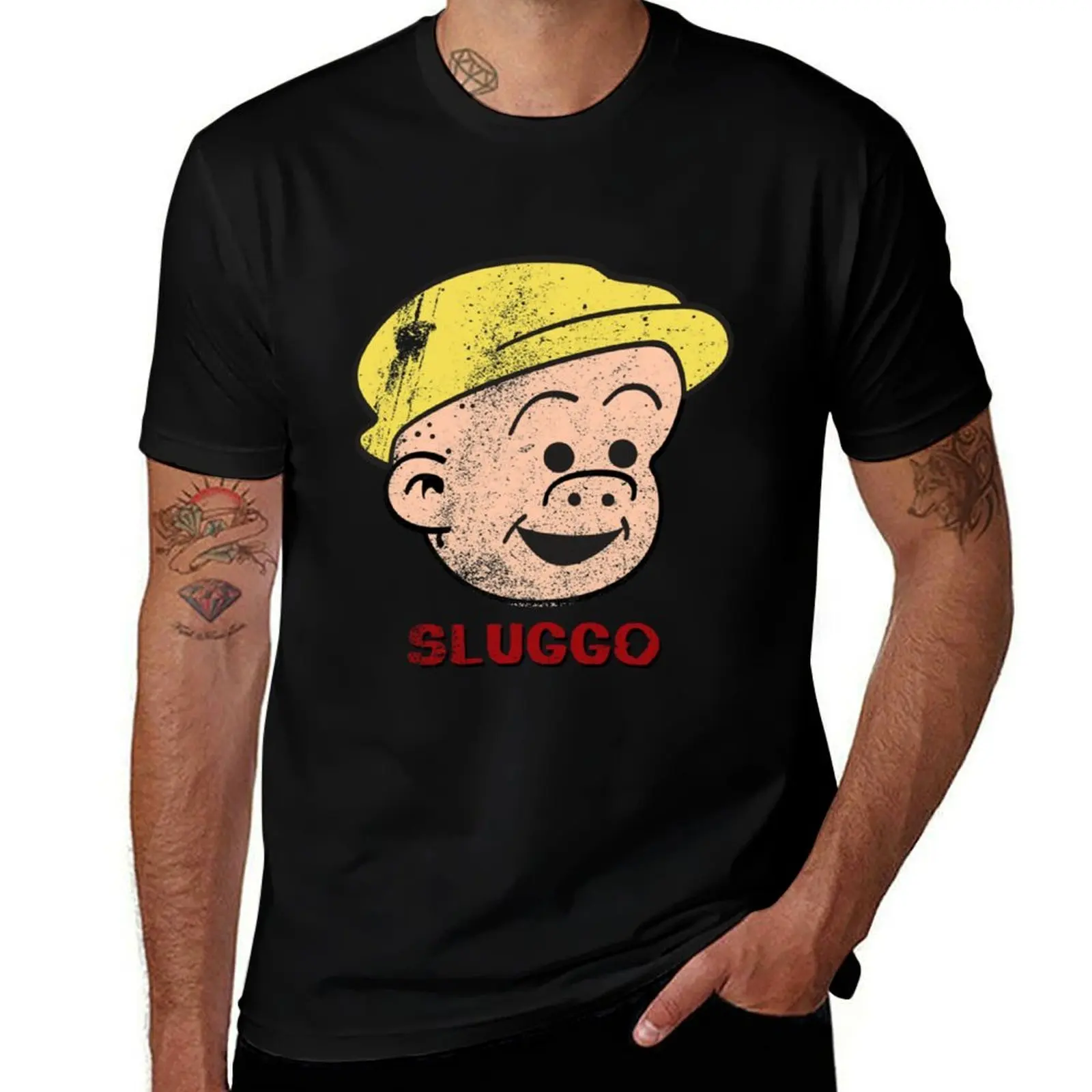 Футболка Sluggo dark face, устойчивая к поту, для тренировок