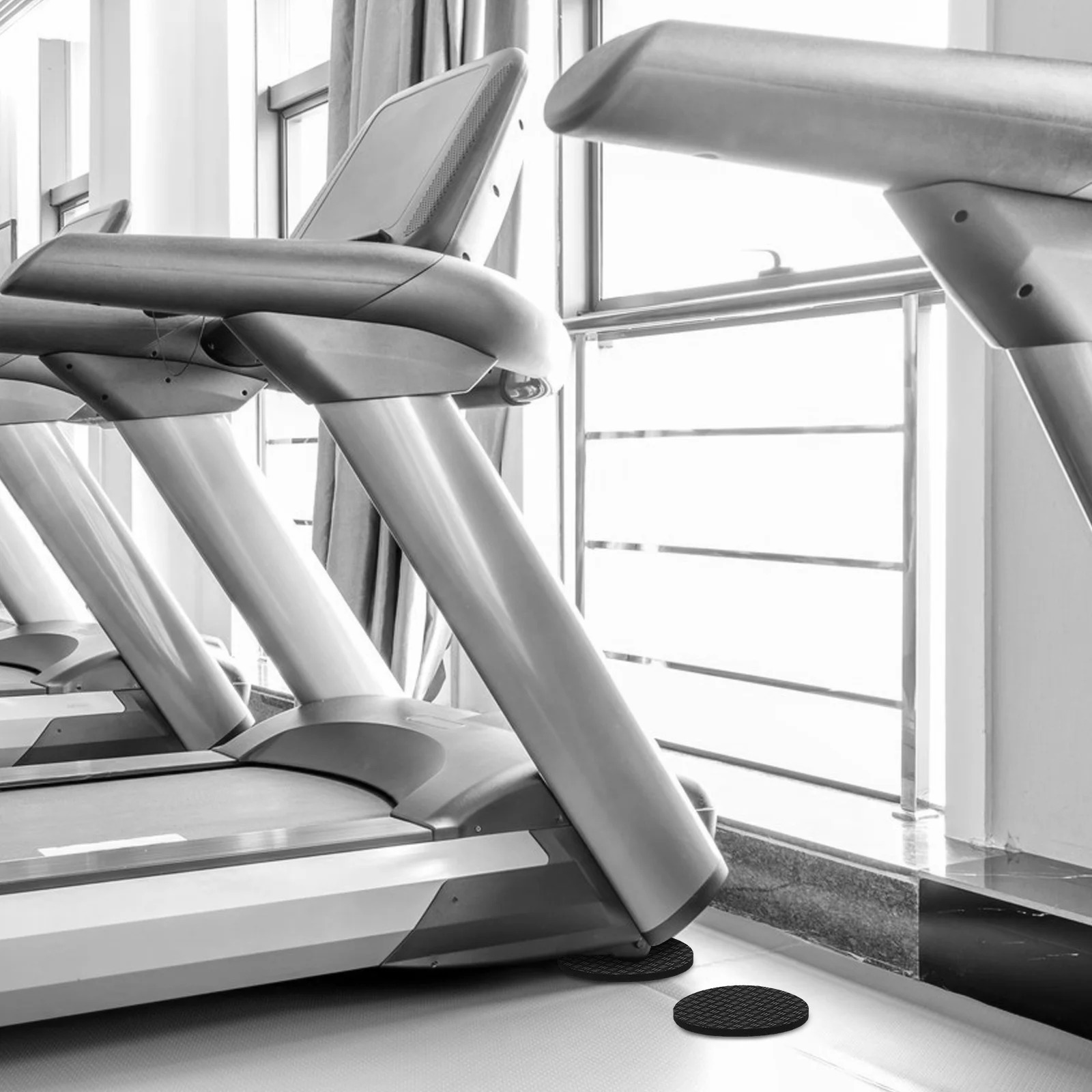 6 قطعة مفرغة الكلمة حصيرة سميكة امتصاص الصدمات الحد من الضوضاء عدم الانزلاق أجهزة لياقة بدنية حامي حصيرة للسجاد بلاط الخشب الصلب