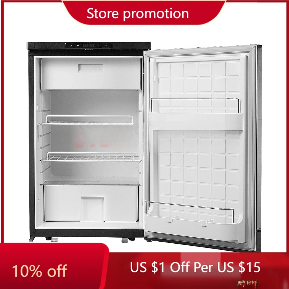 CR 12 Volts Refrigerador Automático Mini Freezer RV Geladeira Portátil Veículo Mini Geladeira Para Acampamento Ao Ar Li