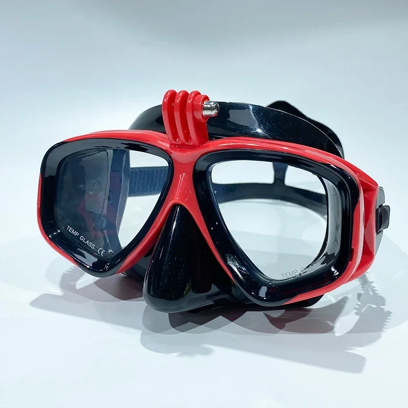 Professionelle Unterwasser-Tauchmaske, Tauchbrille eignen sich für GoPro Small Sports Camera All-Dry-Tauchbrillen – Detail 5