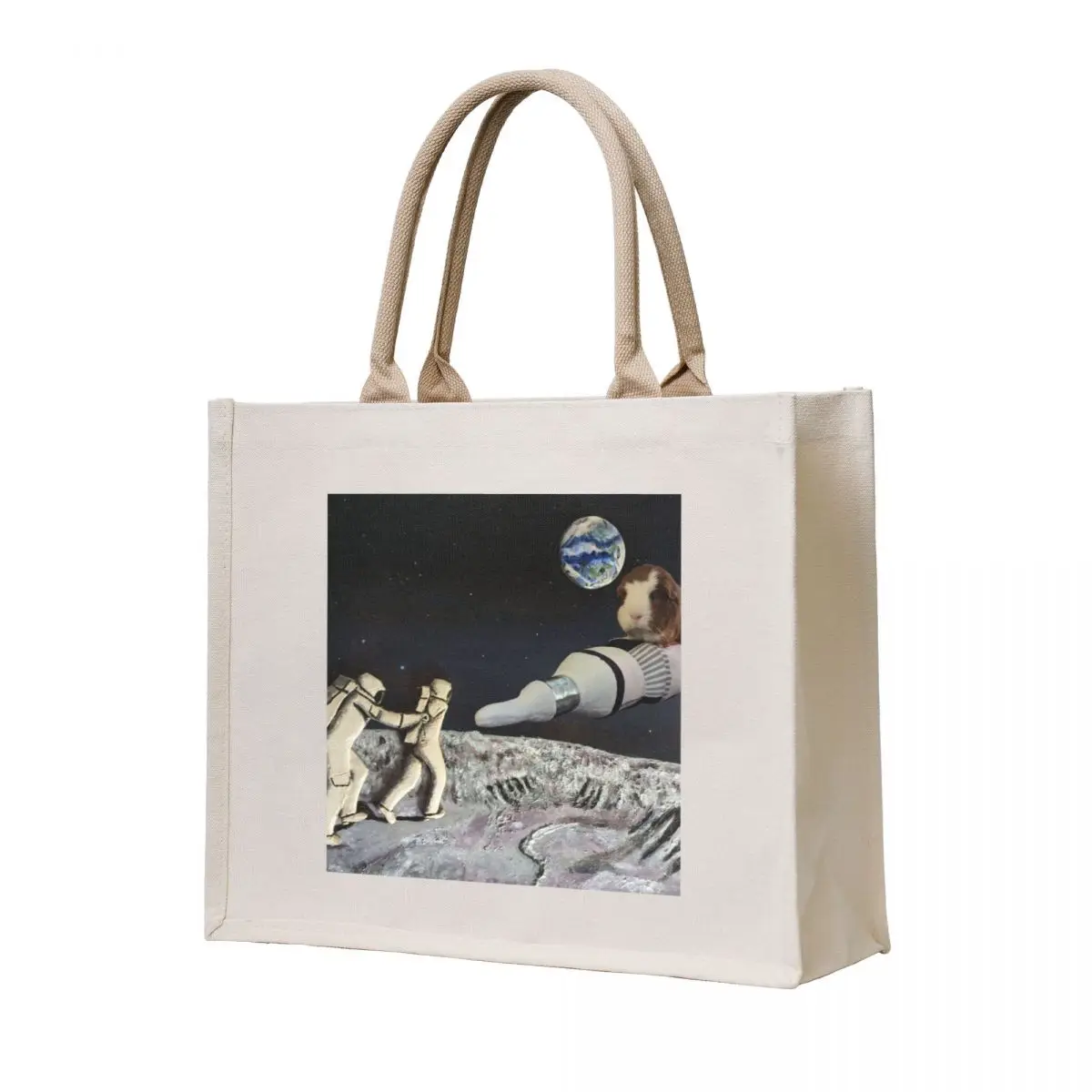 

Blinka in space 2 Tote Bag Shopper handbag Customizable tote bag Women's handbag