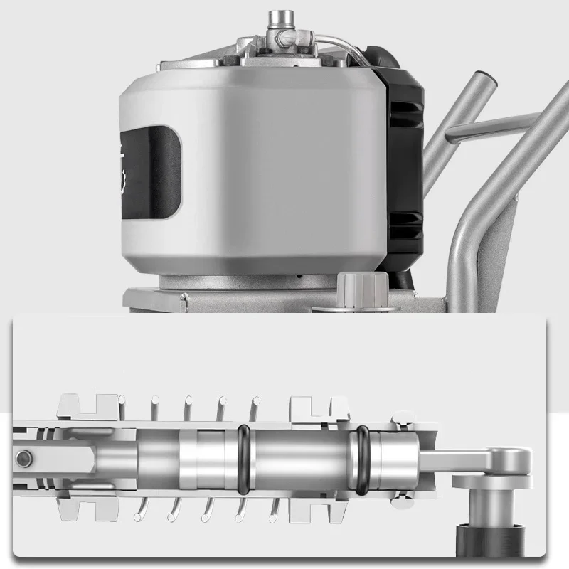 T6  plunger type real stone paint sprayer High pressure pneumatic exterior wall putty spraying Anti-crack mortar Steel structure
