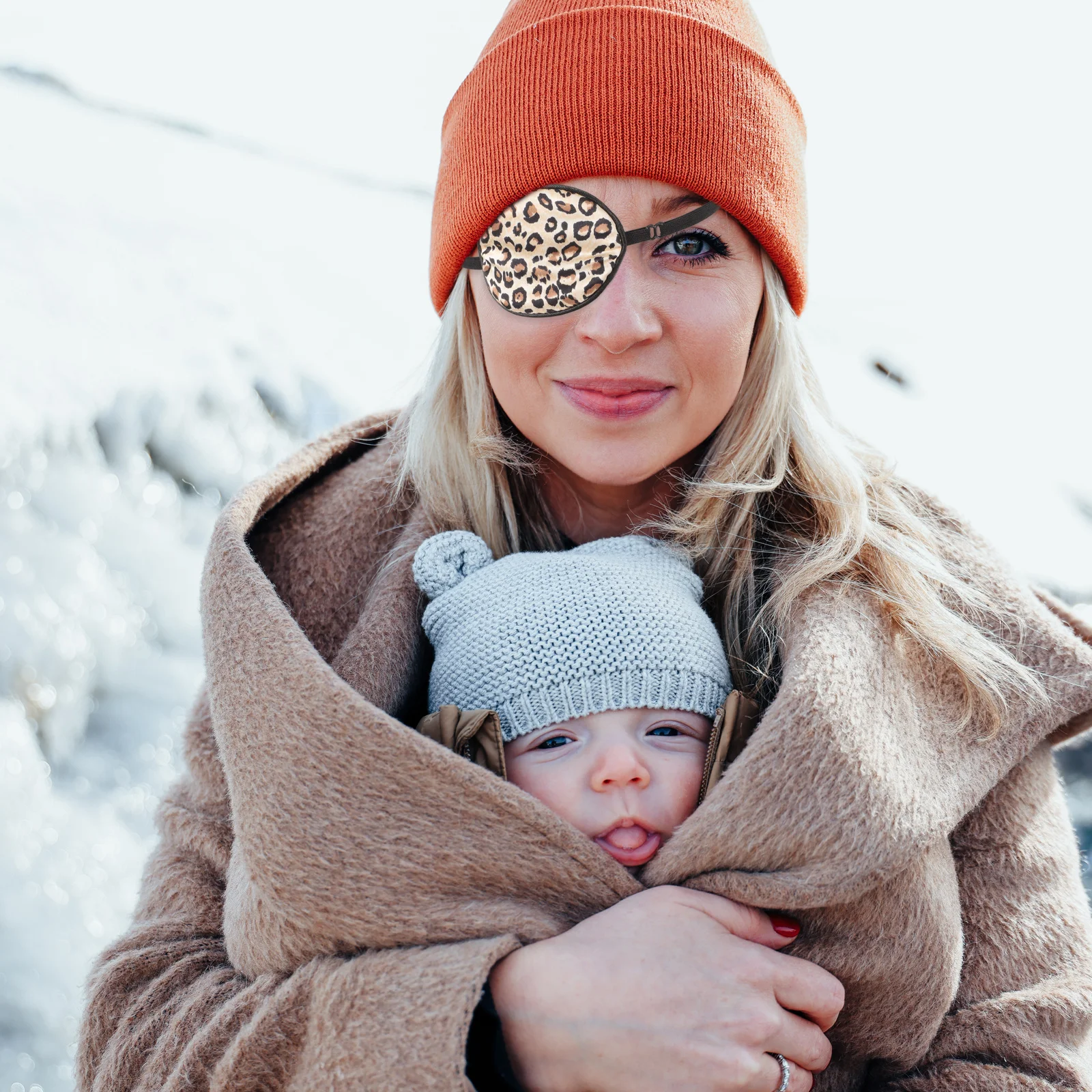 1pcs Silk Mask Amblyopia Correction Single Eye Patch Lightweight Training Breathable Eye Cover For Adults Portable Eyes