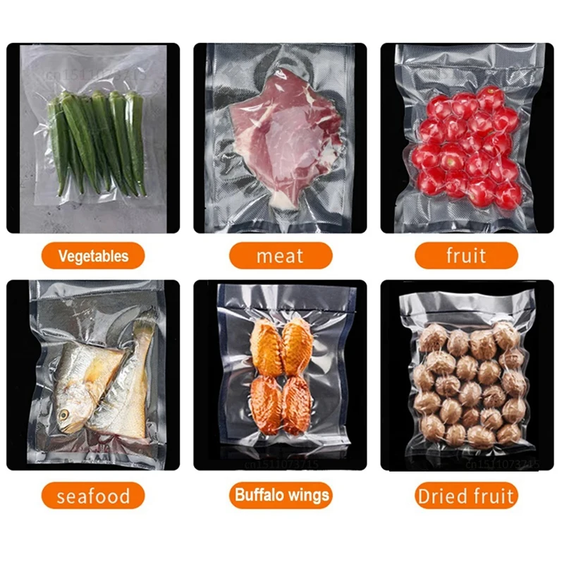 Vacuum Sealer For Food Vacuum Packaging Machine With Bag Automatic Household Food Vacuum Sealing Including EU Plug